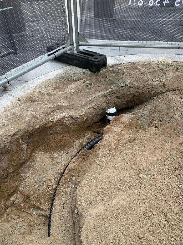 Tree Planting, Rejuvenating and Irrigation at The Gherkin, London